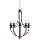 Generation Lighting - 3280405-846 - Five Light Chandelier - Corbeille - Stardust
