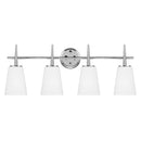 Four Light Wall / Bath<br /><span style="color:#4AB0CE;">Entrega: 4-10 dias en USA</span><br /><span style="color:#4AB0CE;font-size:60%;">PREGUNTE POR ENTREGA EN PANAMA</span><br />Collection: Driscoll<br />Finish: Chrome