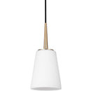 Generation Lighting - 6140401-848 - One Light Mini-Pendant - Driscoll - Satin Brass