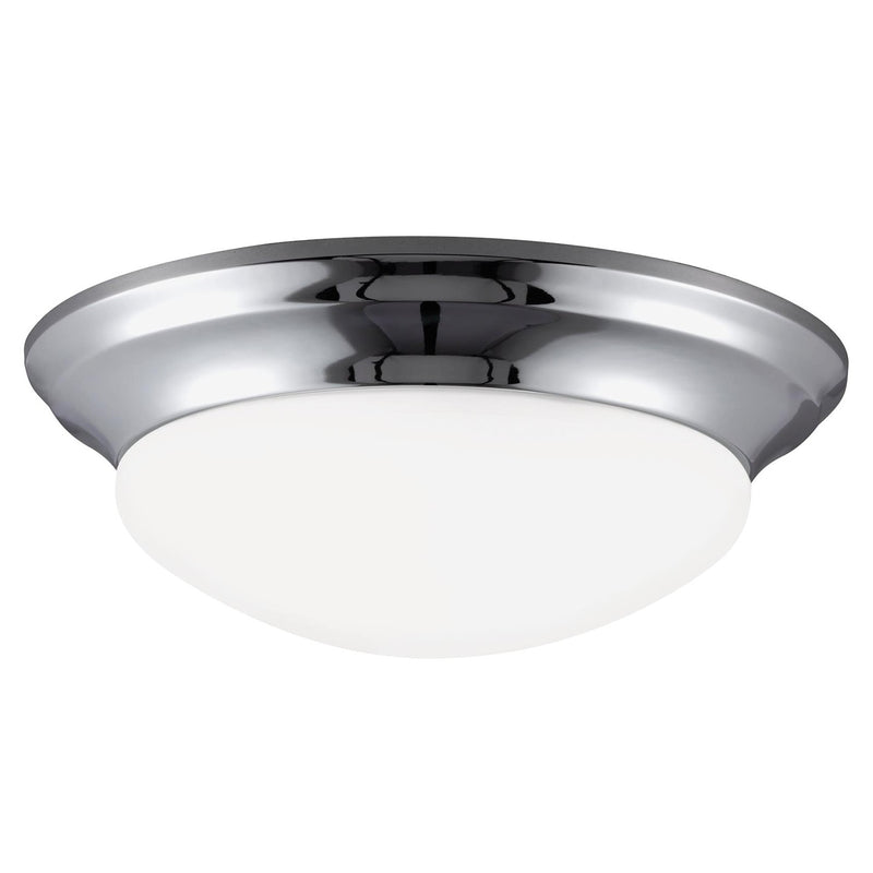 Generation Lighting - 75434-05 - One Light Flush Mount - Nash - Chrome