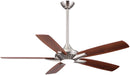 52"Ceiling Fan<br /><span style="color:#4AB0CE;">Entrega: 4-10 dias en USA</span><br /><span style="color:#4AB0CE;font-size:60%;">PREGUNTE POR ENTREGA EN PANAMA</span><br />Collection: Dyno<br />Finish: Brushed Nickel