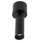 LÁMPARA SPOT LED SUPERFICIAL 6W, EMITE 450LM, TONALIDAD 3000K, 110-240V, 50-60HZ, DIEMABLE, CRI90 PF0.5, ACABADO NEGRO.