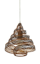 One Light Mini Pendant<br /><span style="color:#4AB0CE;">Entrega: 4-10 dias en USA</span><br /><span style="color:#4AB0CE;font-size:60%;">PREGUNTE POR ENTREGA EN PANAMA</span><br />Collection: Flow<br />Finish: Hammered Ore