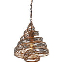 One Light Mini Pendant<br /><span style="color:#4AB0CE;">Entrega: 4-10 dias en USA</span><br /><span style="color:#4AB0CE;font-size:60%;">PREGUNTE POR ENTREGA EN PANAMA</span><br />Collection: Flow<br />Finish: Hammered Ore