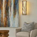 Varaluz - 240W03HO - Three Light Wall Sconce - Flow - Hammered Ore