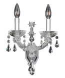Allegri - 023422-010-FR001 - Two Light Wall Bracket - Brahms - Chrome