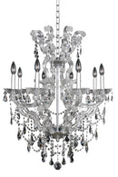 Allegri - 023454-010-FR001 - Eight Light Chandelier - Brahms - Chrome