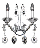 Allegri - 023520-010-FR001 - Two Light Wall Bracket - Torreli - Chrome