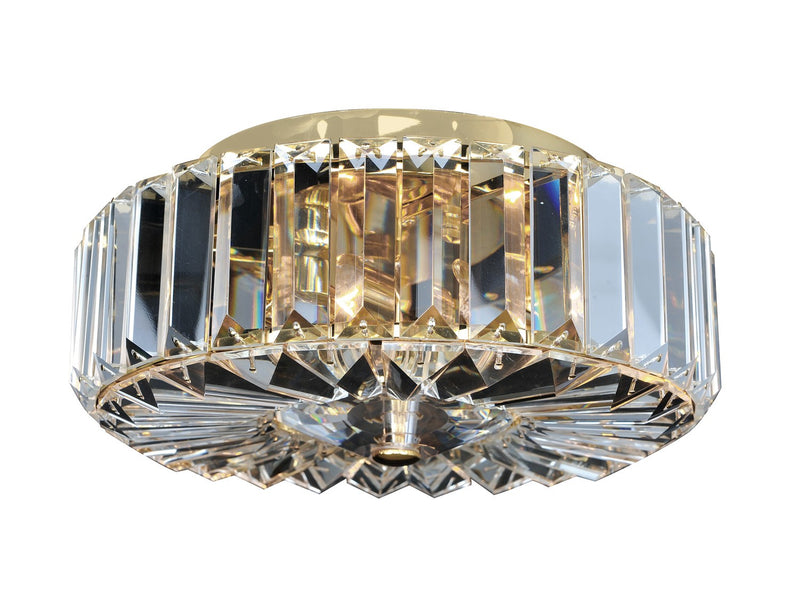 Allegri - 025740-018-FR001 - Two Light Flush Mount - Julien - Gold