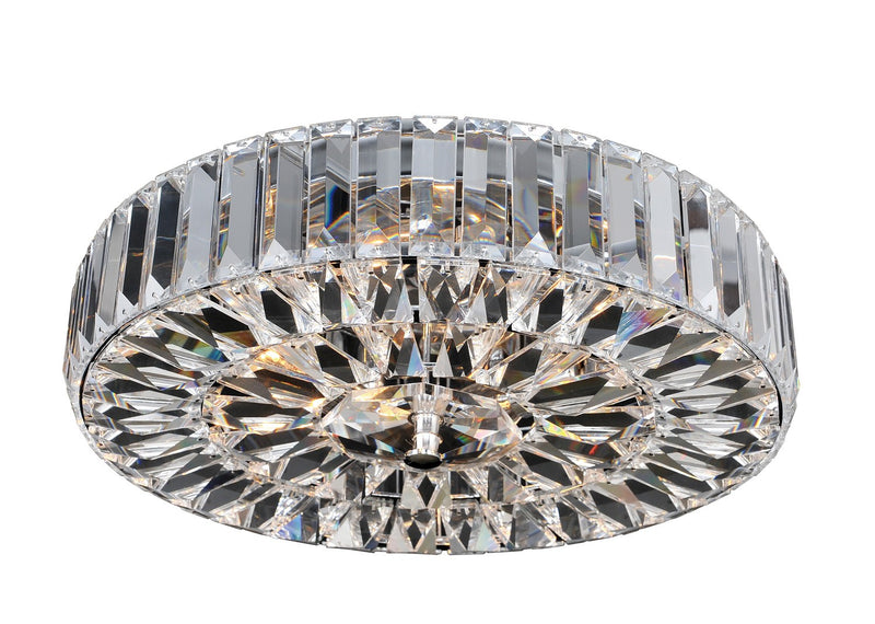 Allegri - 025741-010-FR001 - Four Light Flush Mount - Julien - Chrome