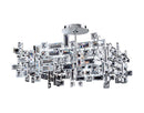 Allegri - 11196-010-SE001 - Eight Light Pendant - Vermeer - Chrome