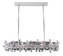 Allegri - 11199-010-SE001 - Eight Light Island Pendant - Vermeer - Chrome