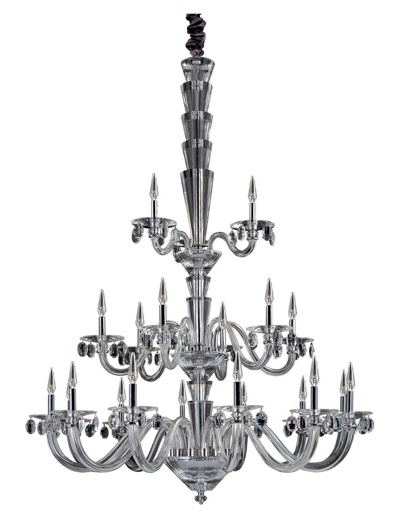 Allegri - 11520-010-FR001 - 21 Light Chandelier - Fanshawe - Chrome