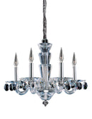 Allegri - 11526-010-FR001 - Five Light Chandelier - Fanshawe - Chrome