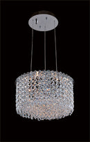 Allegri - 11667-010-FR001 - Two Light Pendant - Milieu Metro - Chrome