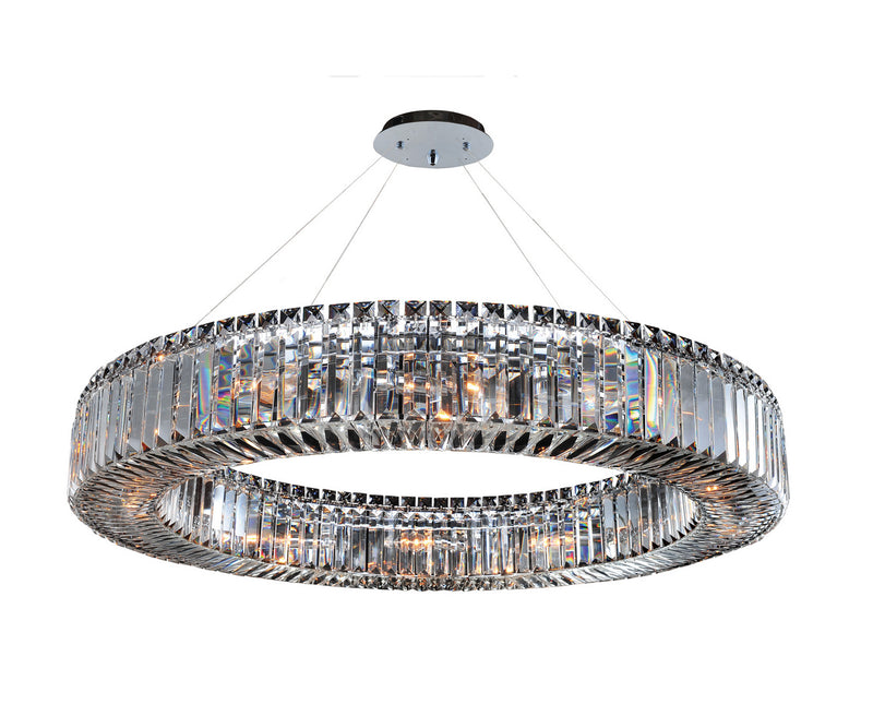 Allegri - 11705-010-FR001 - 12 Light Pendant - Rondelle - Polished Chrome