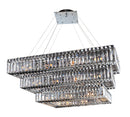 Allegri - 11777-010-FR001 - 34 Light Pendant - Baguette - Chrome