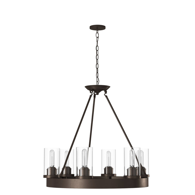 Six Light Chandelier<br /><span style="color:#4AB0CE;">Entrega: 4-10 dias en USA</span><br /><span style="color:#4AB0CE;font-size:60%;">PREGUNTE POR ENTREGA EN PANAMA</span><br />Collection: Menlo Park<br />Finish: Oil Rubbed Bronze