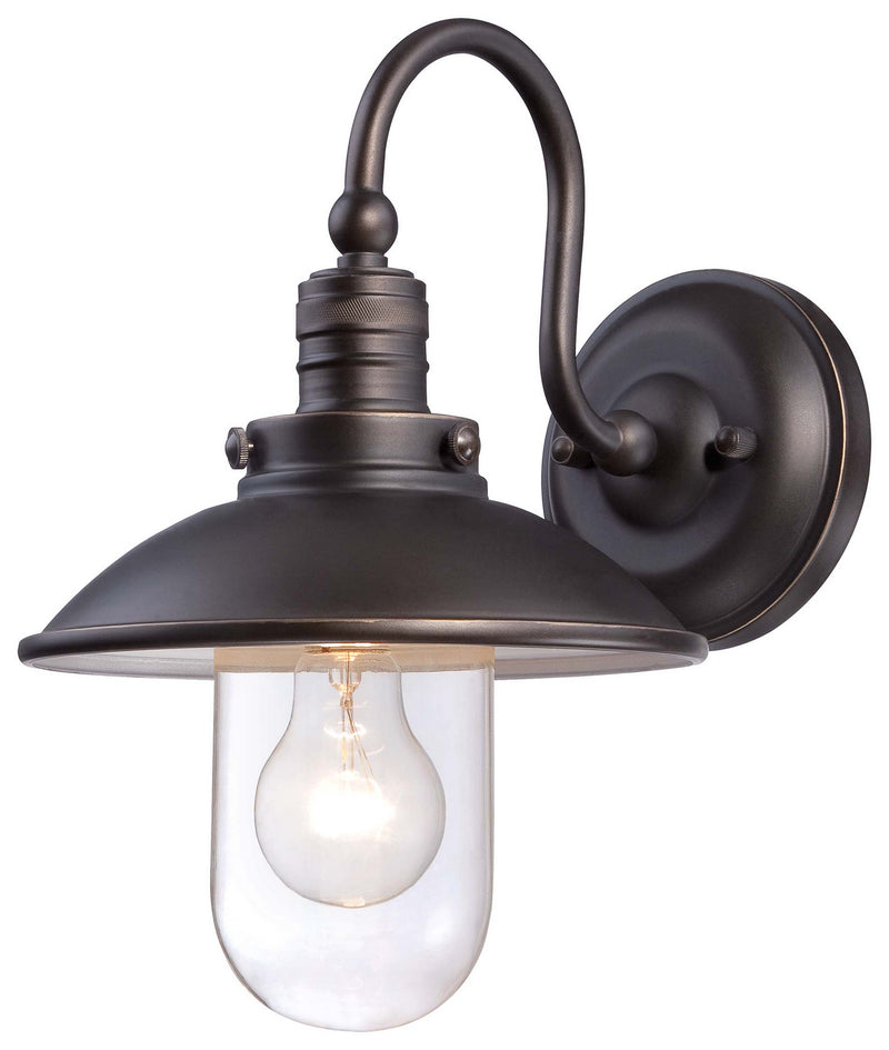 Minka-Lavery - 71163-143C - One Light Wall Mount - Downtown Edison - Oil Rubbed Bronze w/Gold Highlights