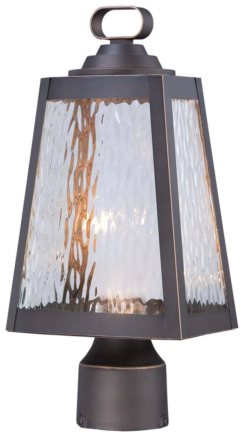 Minka-Lavery - 73106-143C-L - LED Outdoor Post Mount - Talera - Oil Rubbed Bronze w/Gold Highlights