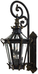 Minka-Lavery - 9091-95 - Nine Light Wall Mount - Stratford Hall - Heritage w/Gold Highlights