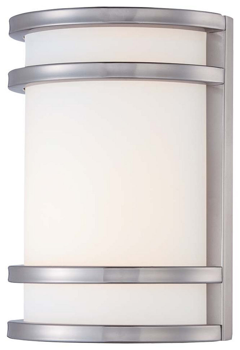 Minka-Lavery - 9801-144-L - LED Outdoor Pocket Lantern - Bay View - Brushed Stainless Steel