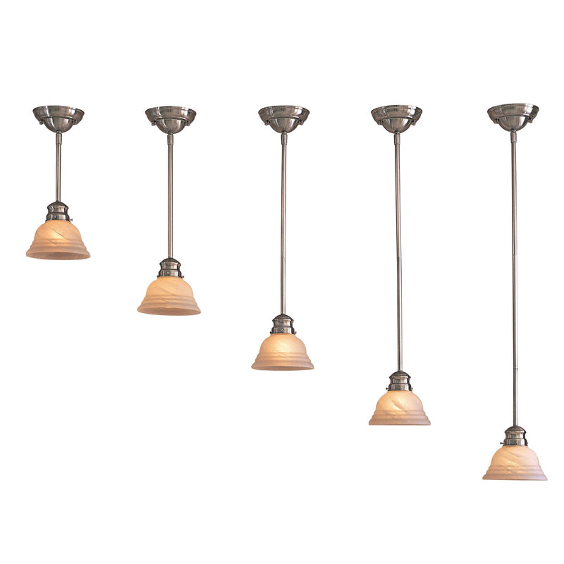 Minka-Lavery - W30-84 - Pendant - Mini Rod Drops - Brushed Nickel