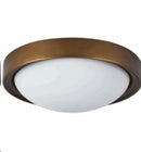 Lámpara De Techo Decorativa  1Xe27-40W Acabado Coffee
