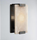 Lámpara De Pared Decorativa 1Xg9-10W Acabado Negro.