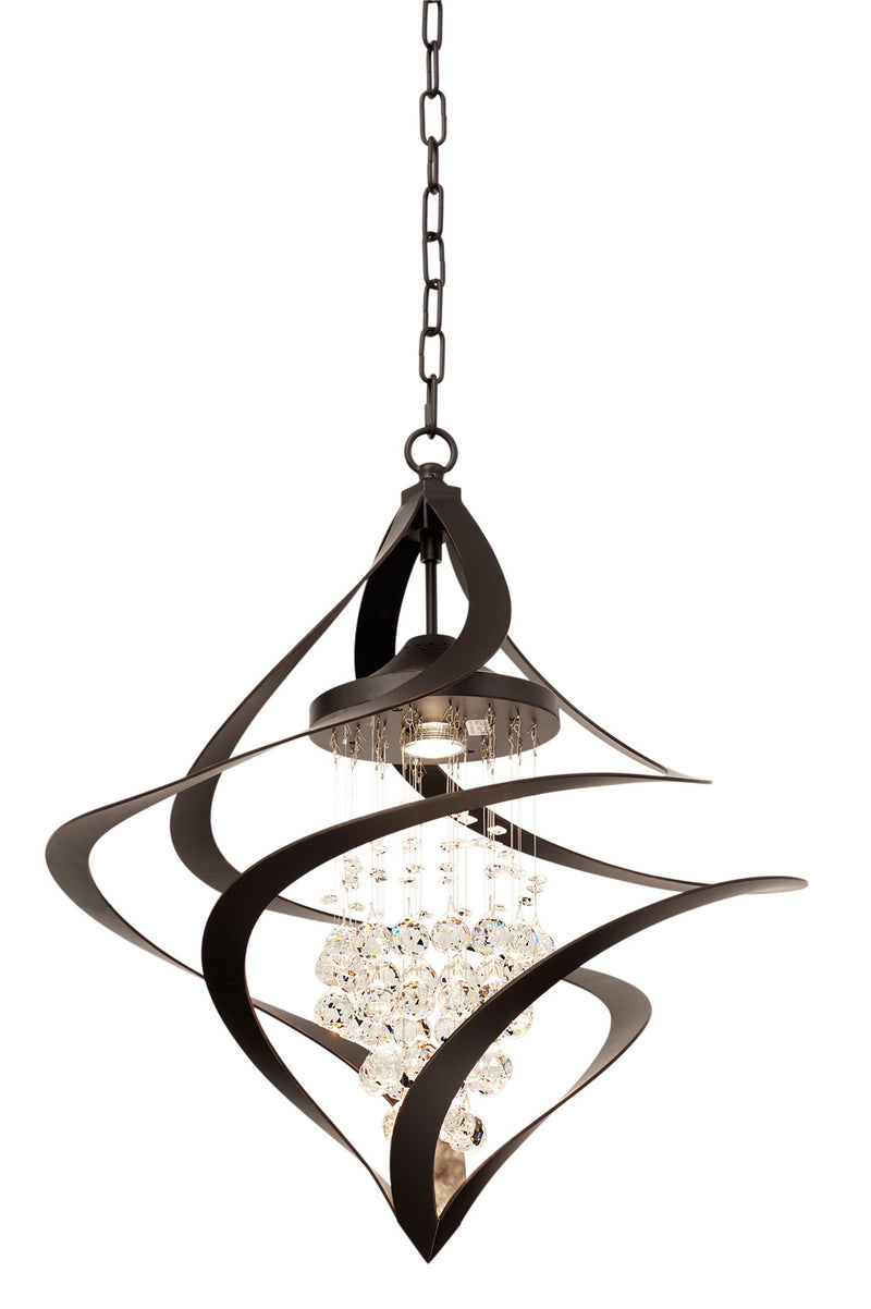 Kalco - 2700OB - One Light Foyer Pendant - Oxford - Old Bronze