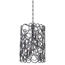 Kalco - 2762VI - Six Light Foyer Pendant - Ashbourne - Vintage Iron