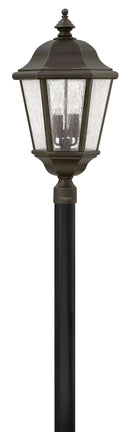 Hinkley - 1677OZ - LED Post Top or Pier Mount Lantern - Edgewater - Oil Rubbed Bronze