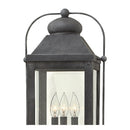 LED Post Top or Pier Mount Lantern<br /><span style="color:#4AB0CE;">Entrega: 4-10 dias en USA</span><br /><span style="color:#4AB0CE;font-size:60%;">PREGUNTE POR ENTREGA EN PANAMA</span><br />Collection: Anchorage<br />Finish: Aged Zinc