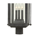 LED Post Top or Pier Mount Lantern<br /><span style="color:#4AB0CE;">Entrega: 4-10 dias en USA</span><br /><span style="color:#4AB0CE;font-size:60%;">PREGUNTE POR ENTREGA EN PANAMA</span><br />Collection: Anchorage<br />Finish: Aged Zinc