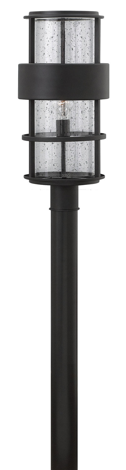 Hinkley - 1901SK - LED Post Top or Pier Mount Lantern - Saturn - Satin Black