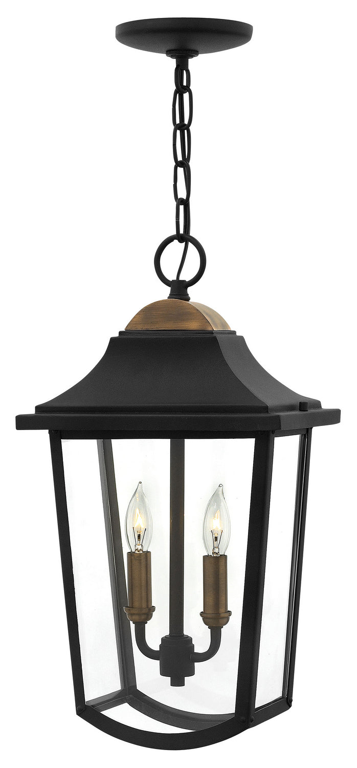 Hinkley - 1972BK - LED Hanging Lantern - Burton - Black