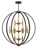 Hinkley - 3469SB - LED Chandelier - Euclid - Spanish Bronze