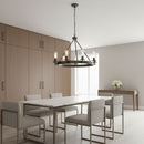 Generation Lighting - 3110209-846 - Nine Light Chandelier - Ravenwood Manor - Stardust