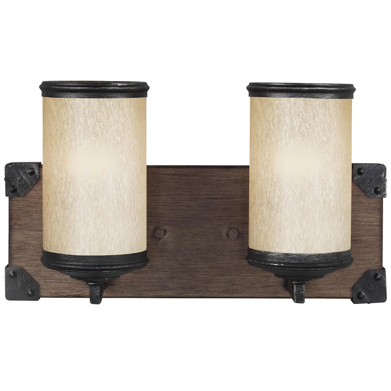 Generation Lighting - 4413302-846 - Two Light Wall / Bath - Dunning - Stardust
