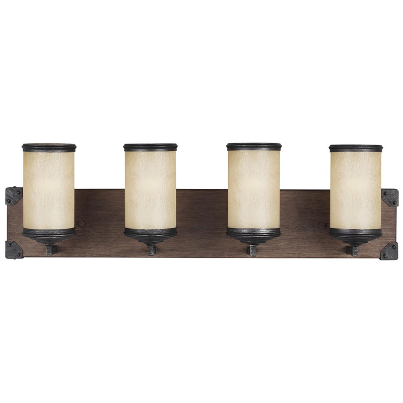 Generation Lighting - 4413304-846 - Four Light Wall / Bath - Dunning - Stardust