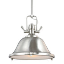 Generation Lighting - 6514401-962 - One Light Pendant - Stone Street - Brushed Nickel