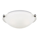 Generation Lighting - 7543502-962 - Two Light Flush Mount - Clip Ceiling Flush Mount - Brushed Nickel