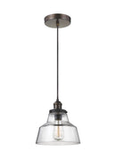 Visual Comfort Studio - P1348PAGB/DWZ - One Light Pendant - Baskin - Painted Aged Brass / Dark Weathered Zinc