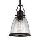 Generation Lighting - P1354ORB - One Light Pendant - Hobson - Oil Rubbed Bronze