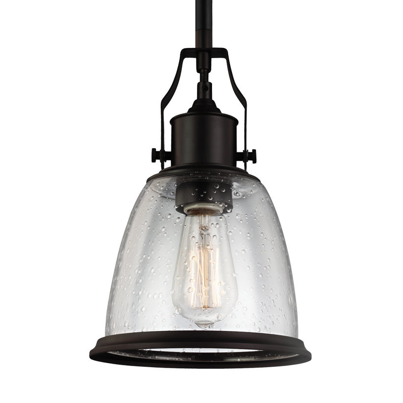 Generation Lighting - P1354ORB - One Light Pendant - Hobson - Oil Rubbed Bronze