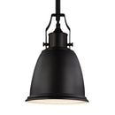 Generation Lighting - P1357ORB - One Light Pendant - Hobson - Oil Rubbed Bronze