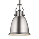 Generation Lighting - P1357SN - One Light Pendant - Hobson - Satin Nickel