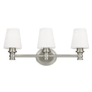 Visual Comfort Studio - VS22103SN - Three Light Vanity - Xavierre - Satin Nickel