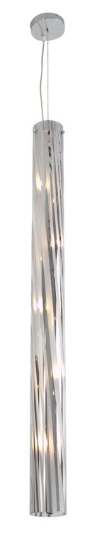 Five Light Pendant<br /><span style="color:#4AB0CE;">Entrega: 4-10 dias en USA</span><br /><span style="color:#4AB0CE;font-size:60%;">PREGUNTE POR ENTREGA EN PANAMA</span><br />Collection: Chroman Empire<br />Finish: Chrome