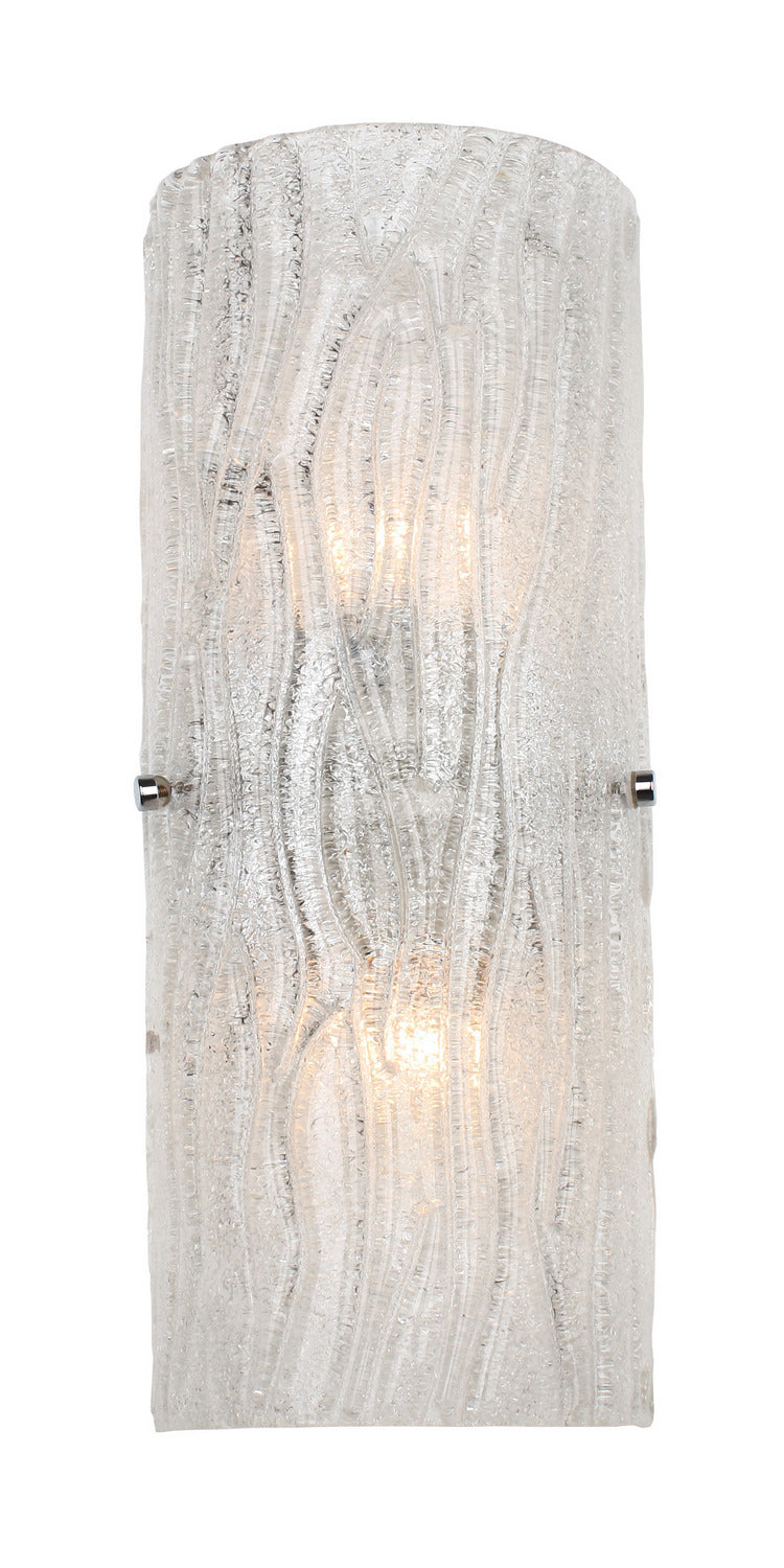 Two Light Wall Sconce<br /><span style="color:#4AB0CE;">Entrega: 4-10 dias en USA</span><br /><span style="color:#4AB0CE;font-size:60%;">PREGUNTE POR ENTREGA EN PANAMA</span><br />Collection: Brilliance<br />Finish: Chrome